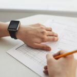 Breast self-exam steps
